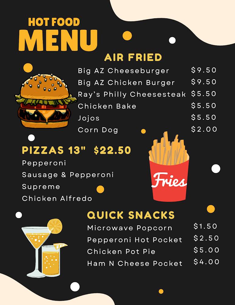 Glass Door Bar and Liquor Store Menu image 1